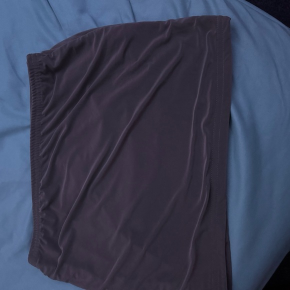 PrettyLittleThing Charcoal Mini Skirt - Picture 1 of 2